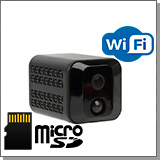 JMC-AV85 - миниатюрная беспроводная Wi-Fi автономная IP камера видеонаблюдения